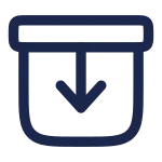 Archive Down SVG Icon